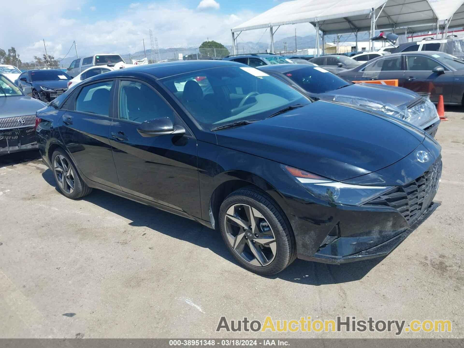 HYUNDAI ELANTRA SEL, KMHLS4AG7PU522634