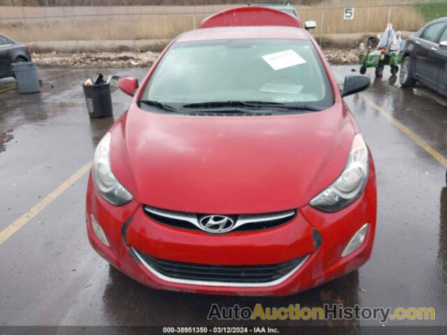 HYUNDAI ELANTRA GLS, KMHDH4AE7DU715671