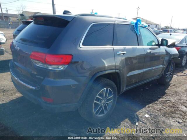 JEEP GRAND CHEROKEE LIMITED 4X4, 1C4RJFBG9JC422575