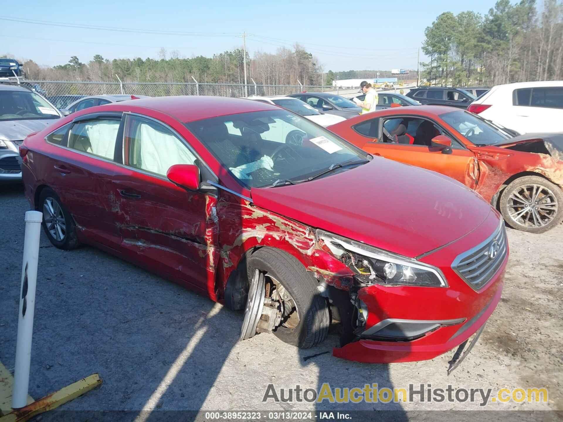 HYUNDAI SONATA SE, 5NPE24AF9HH541007