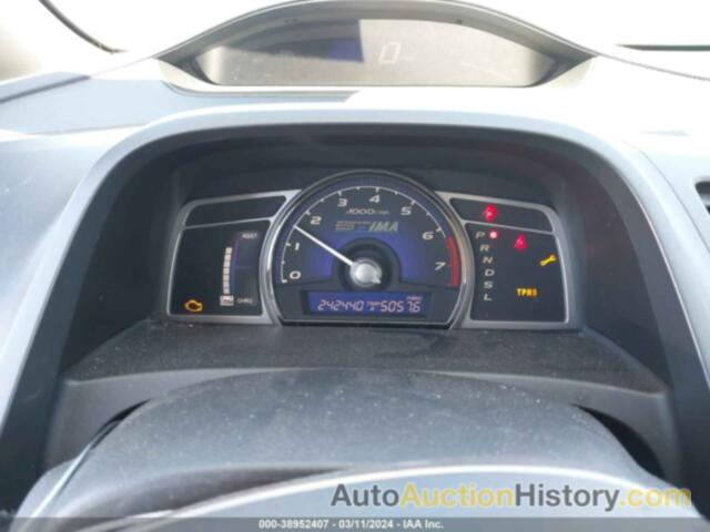 HONDA CIVIC HYBRID, JHMFA36268S016557