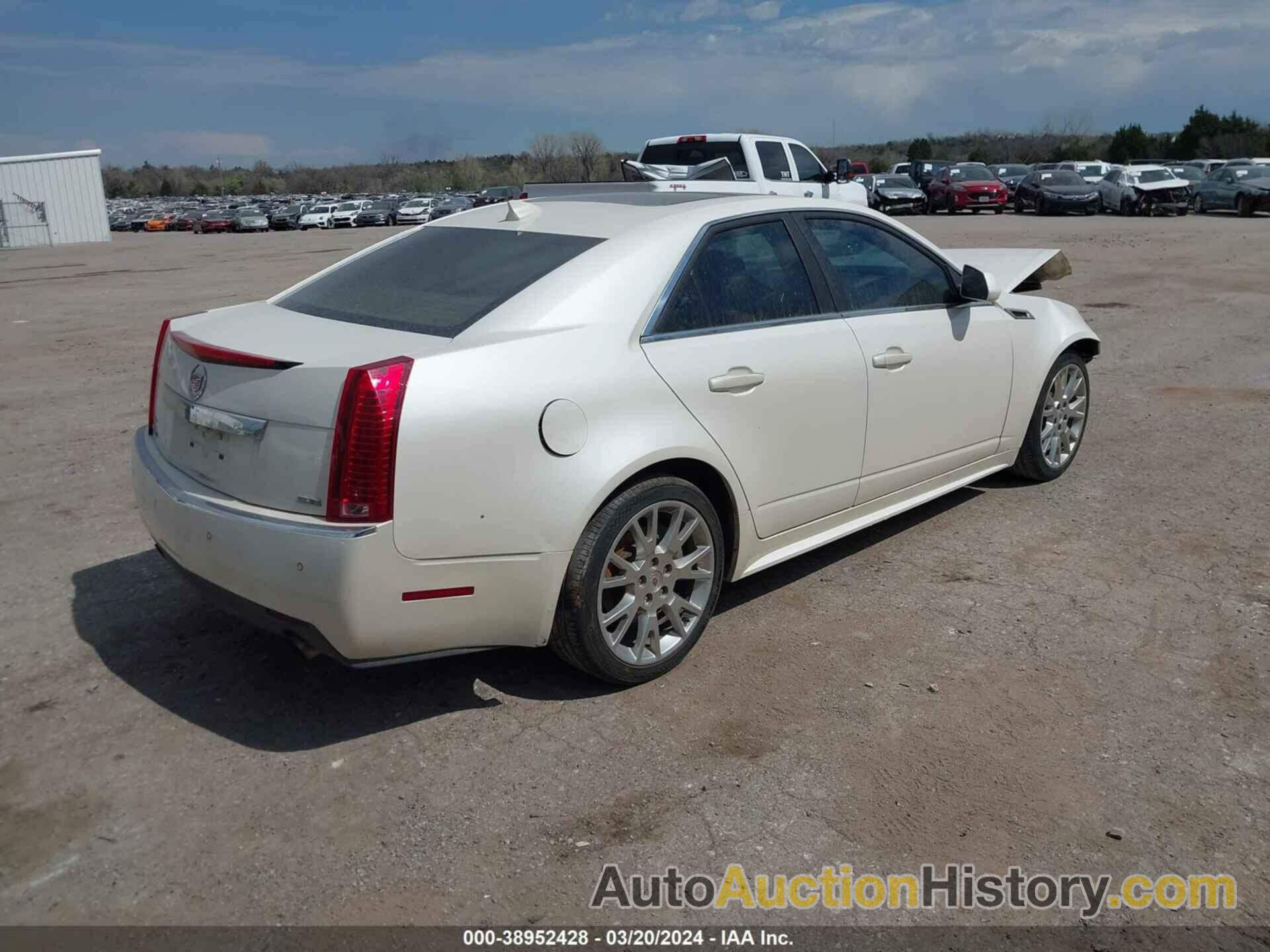 CADILLAC CTS PREMIUM, 1G6DP5ED1B0134866