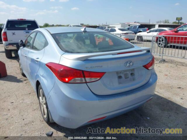 HYUNDAI ELANTRA GLS, KMHDH4AE4DU755979