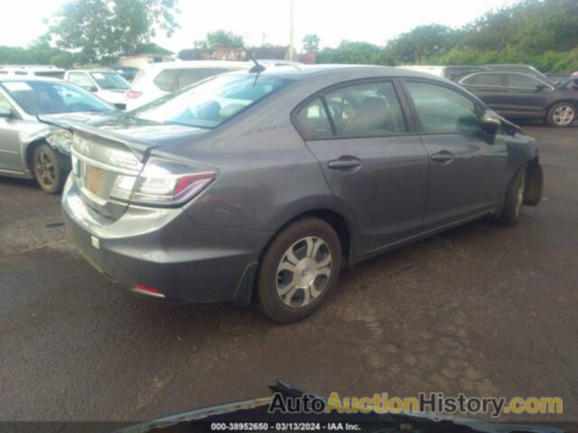 HONDA CIVIC HYBRID, 19XFB4F21DE003054