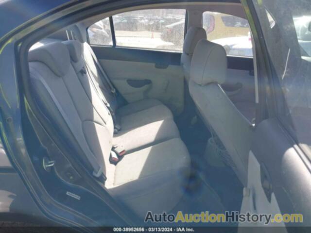 HYUNDAI ACCENT GLS, KMHCN4AC9AU479944