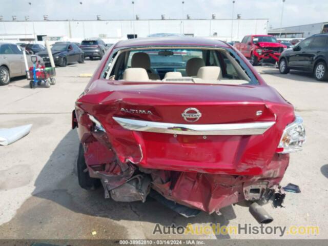 NISSAN ALTIMA 2.5 S, 1N4AL3AP4FN366697