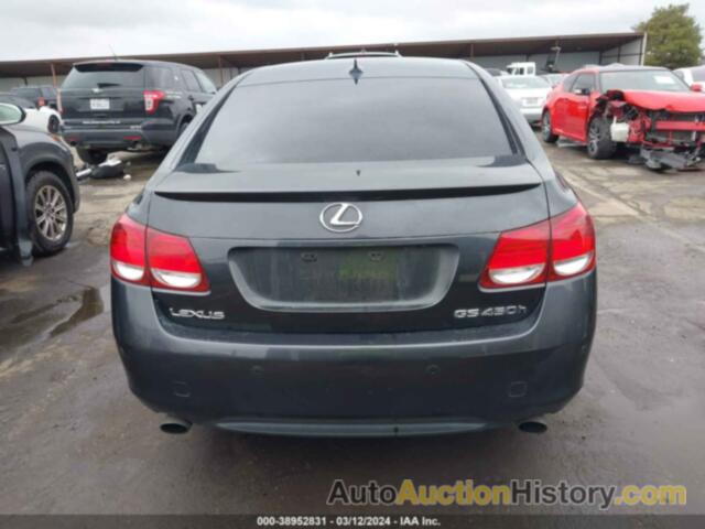 LEXUS GS 450H, JTHBC96S375008411