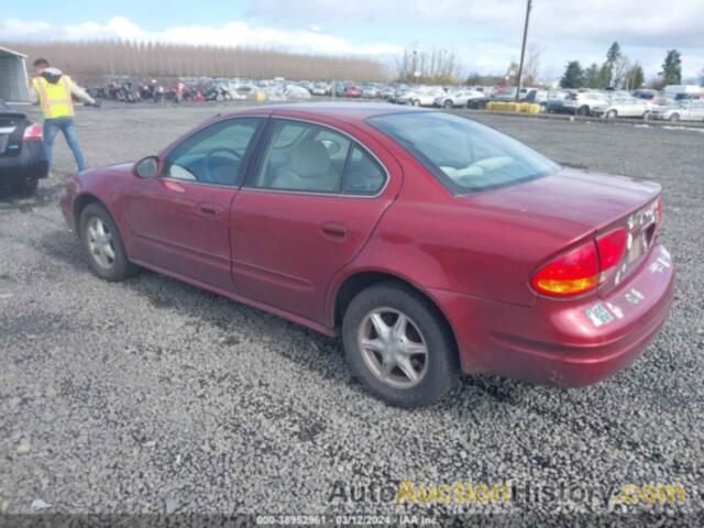 OLDSMOBILE ALERO GL1, 1G3NL52T31C109747