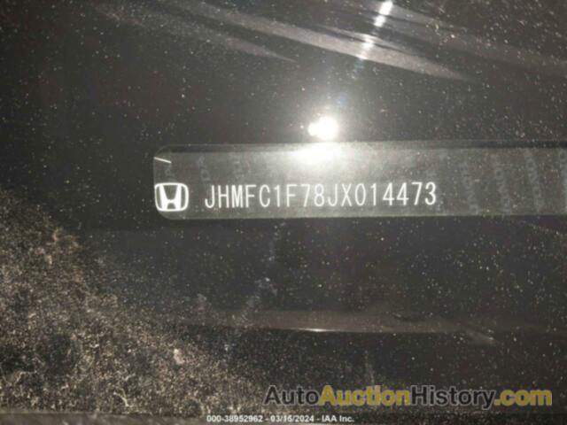 HONDA CIVIC EX-L, JHMFC1F78JX014473