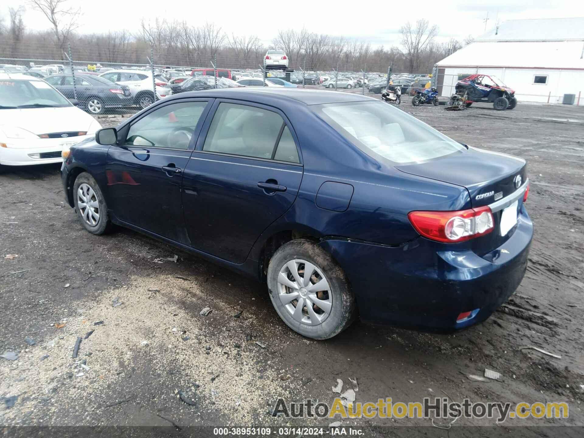 TOYOTA COROLLA L, 5YFBU4EE8DP136624