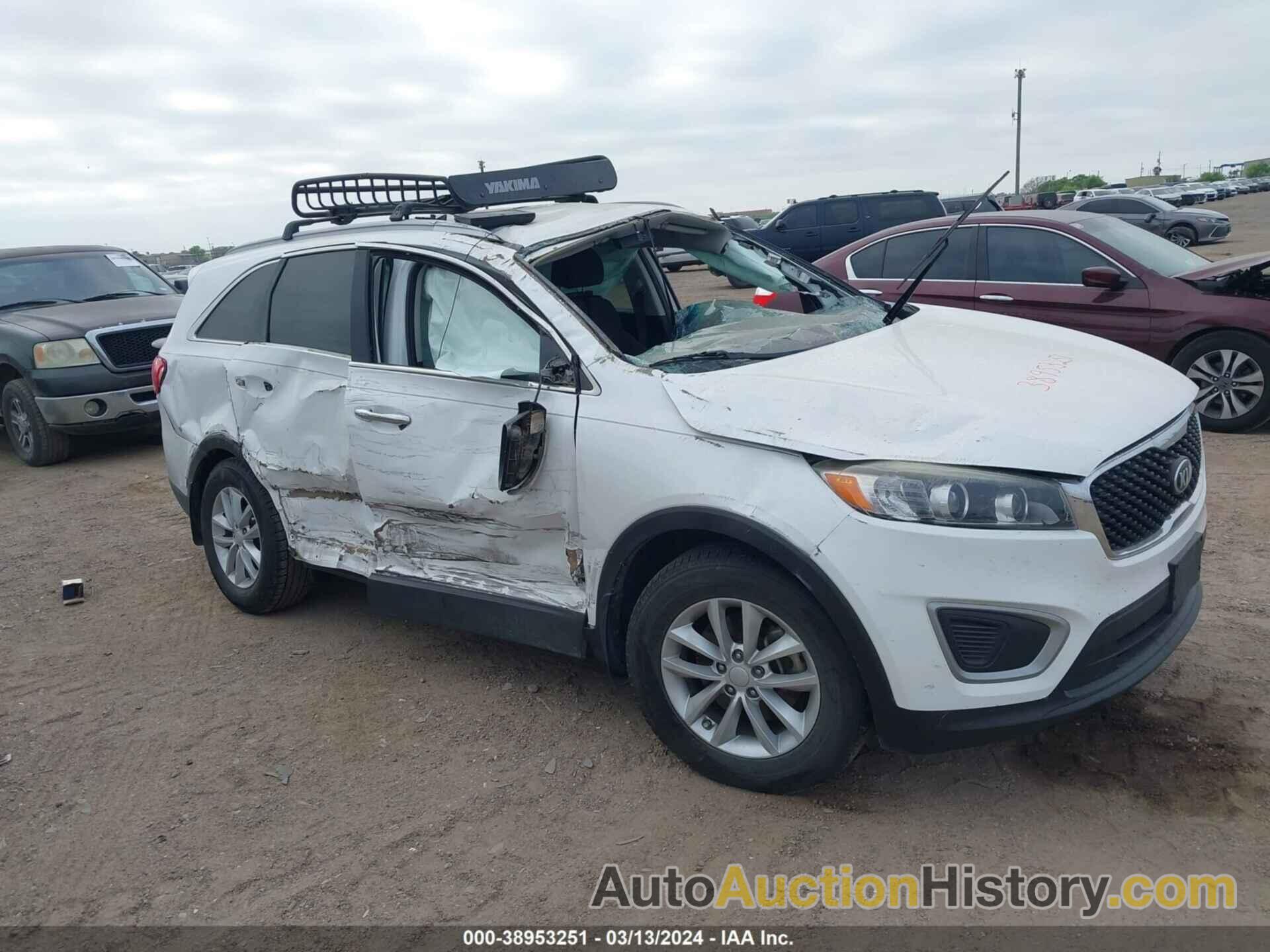 KIA SORENTO 3.3L LX, 5XYPG4A5XJG353613