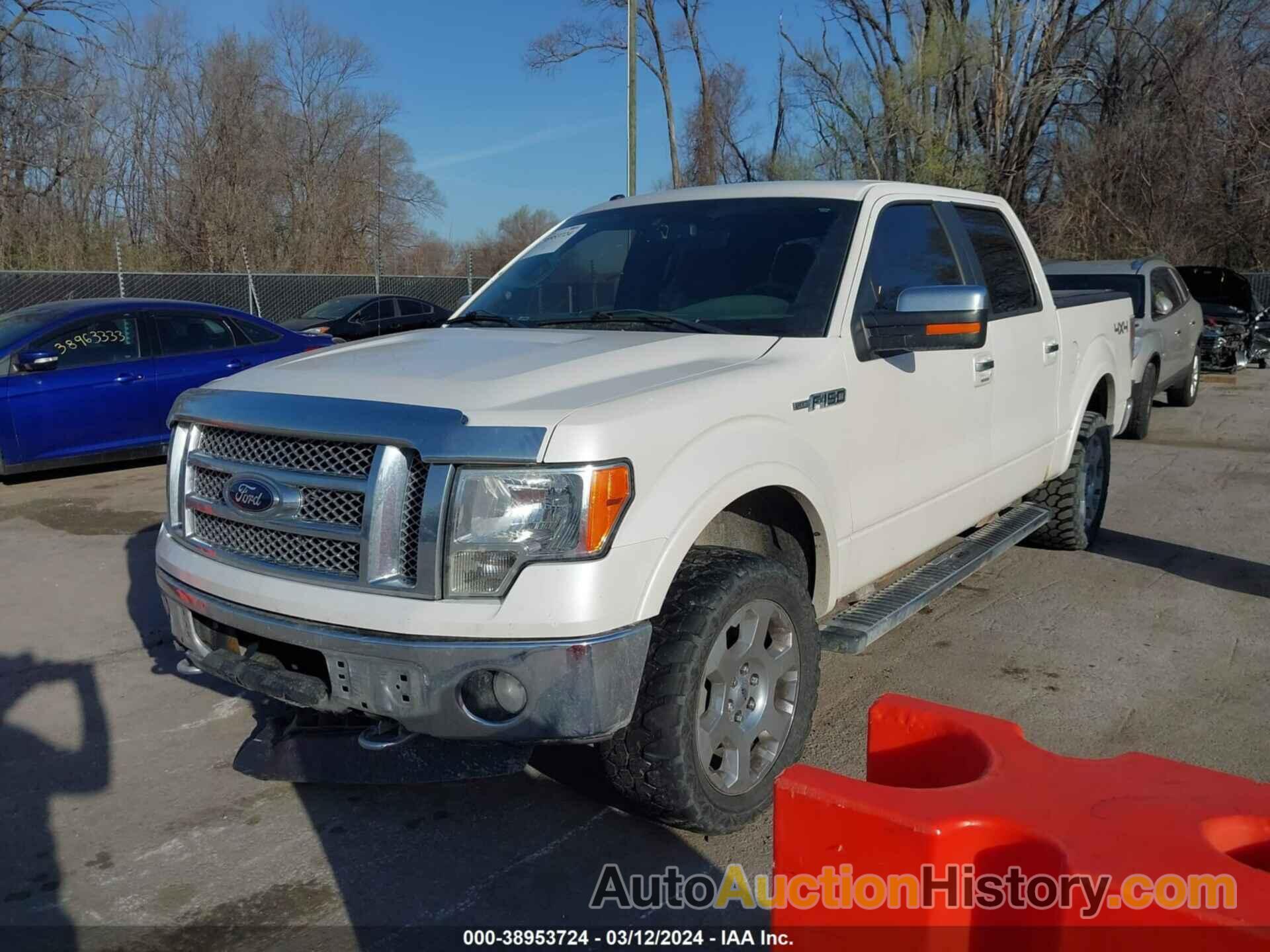 FORD F-150 LARIAT, 1FTFW1EF0CFB35170