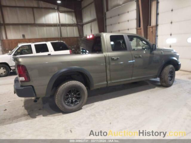 RAM 1500 CLASSIC WARLOCK QUAD CAB 4X4 6'4 BOX, 1C6RR7GG2MS598215