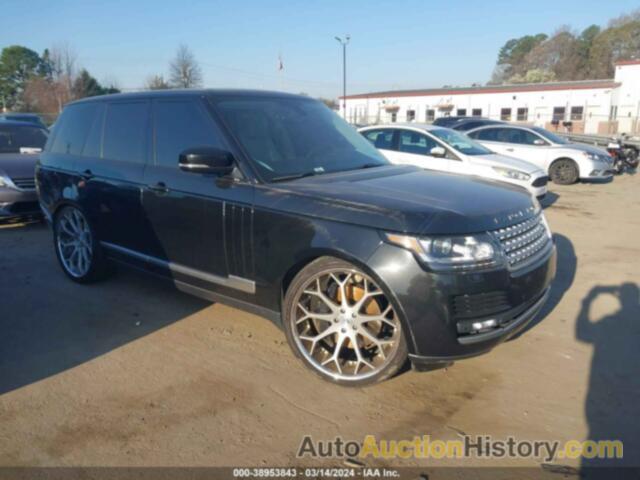 LAND ROVER RANGE ROVER HSE, SALGS2DF4DA100324