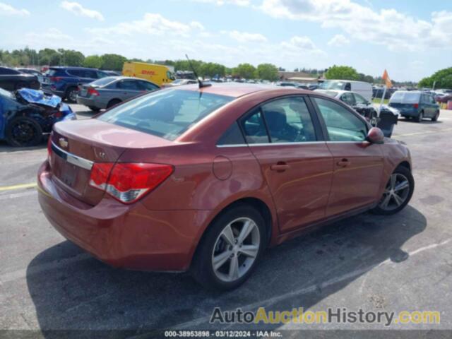 CHEVROLET CRUZE 2LT AUTO, 1G1PE5SB4D7192699