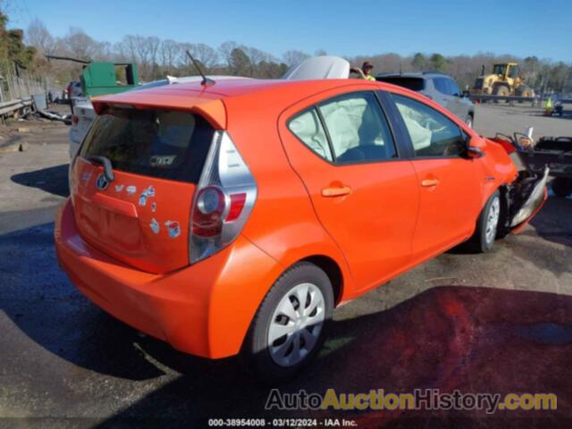 TOYOTA PRIUS C TWO, JTDKDTB33D1050851