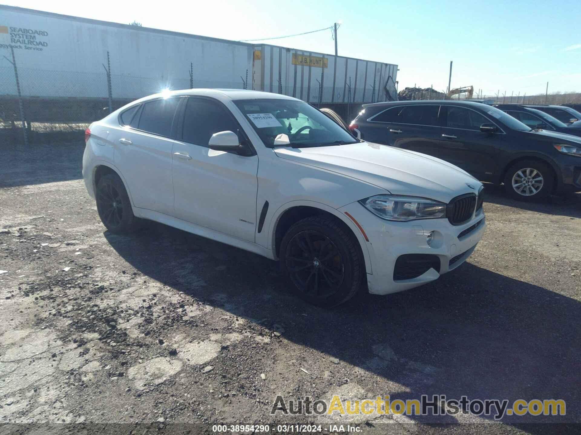 BMW X6 XDRIVE35I, 5UXKU2C51F0N75649