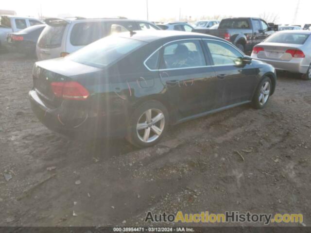 VOLKSWAGEN PASSAT 2.5L SE, 1VWBP7A34EC003394