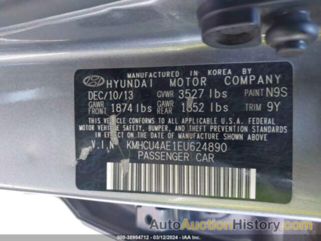 HYUNDAI ACCENT GLS, KMHCU4AE1EU624890