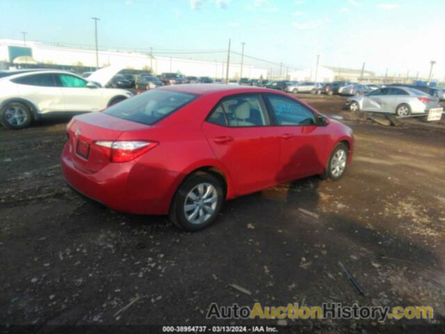 TOYOTA COROLLA LE, 2T1BURHE6FC273279