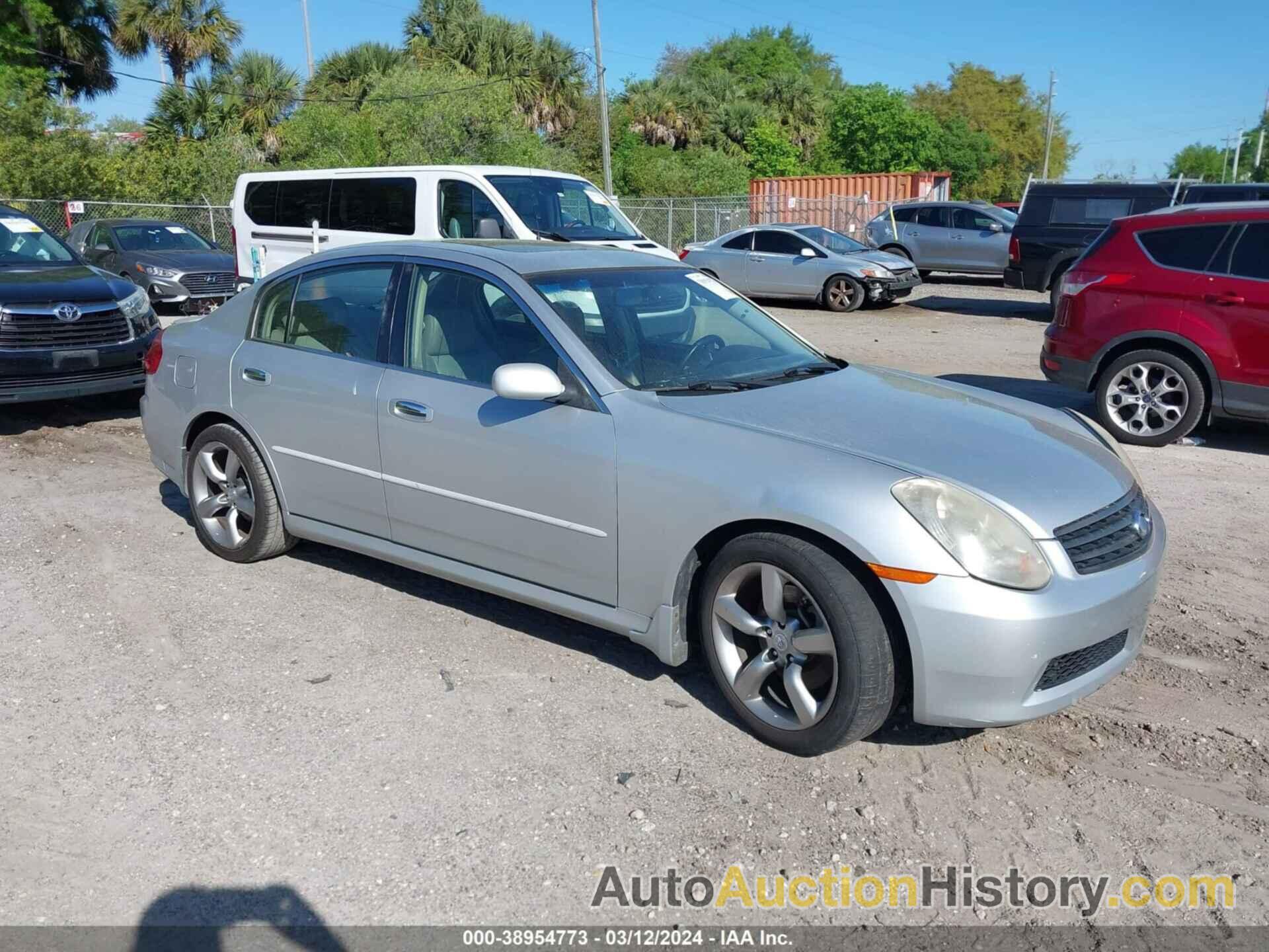 INFINITI G35, JNKCV51E86M516788