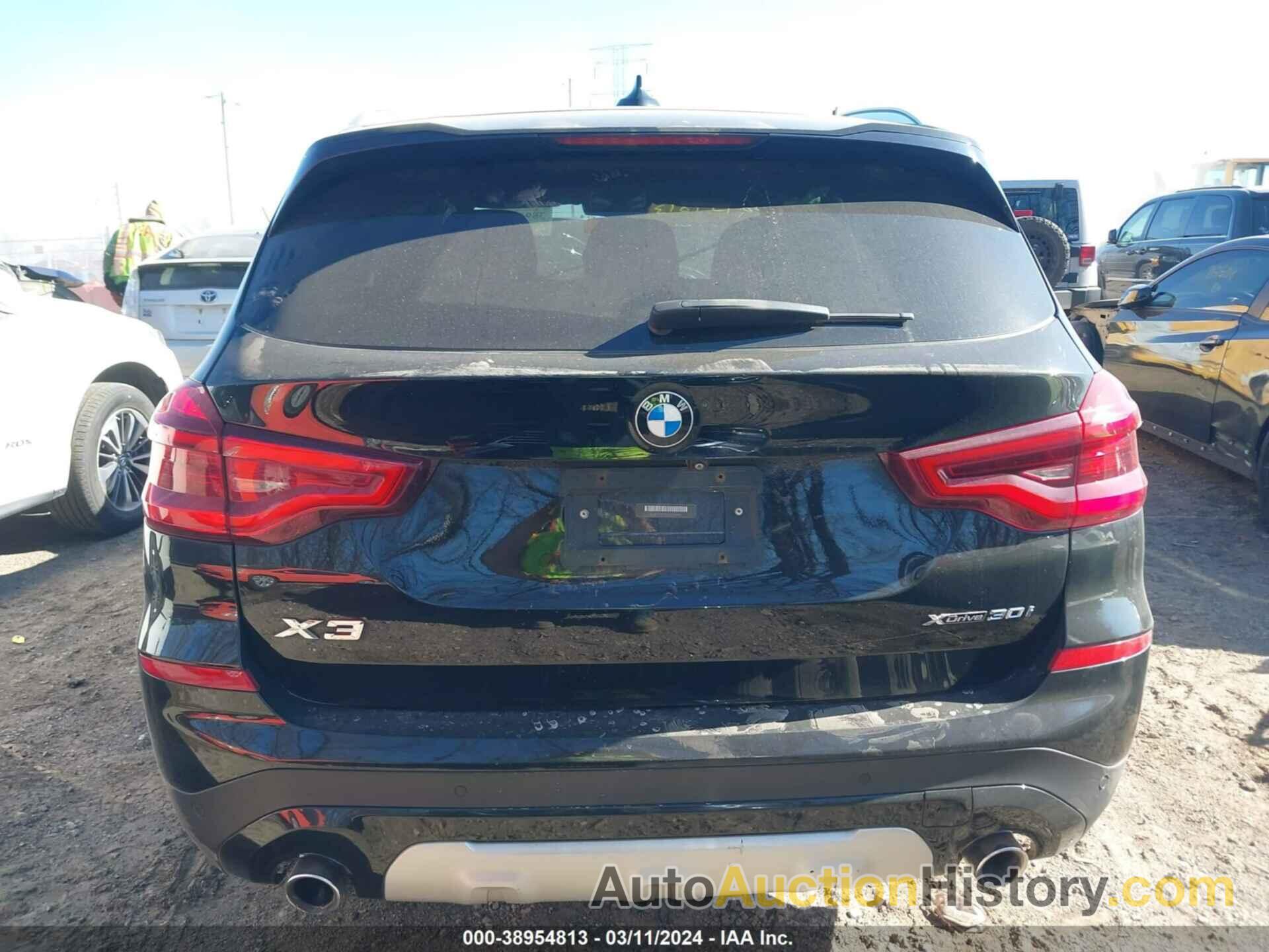 BMW X3 XDRIVE30I, 5UXTY5C07LLT36910