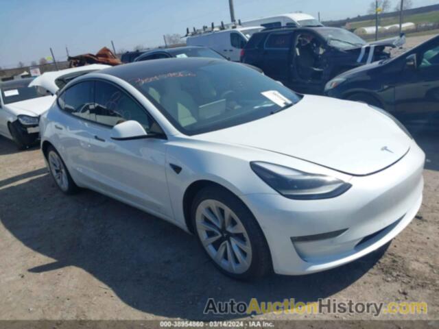 TESLA MODEL 3 LONG RANGE DUAL MOTOR ALL-WHEEL DRIVE, 5YJ3E1EB2NF110930