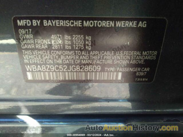 BMW 330I GRAN TURISMO XDRIVE, WBA8Z9C52JG828609