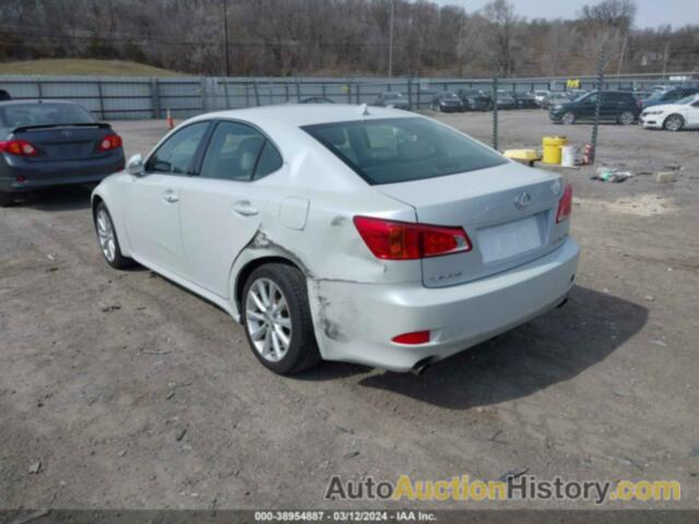 LEXUS IS 250, JTHCF5C27A5040536