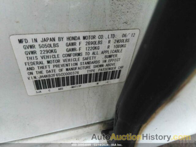 ACURA RL 3.7L TECHNOLOGY PACKAGE, JH4KB2F65CC000376