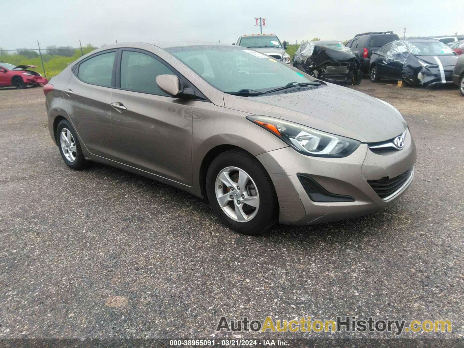 HYUNDAI ELANTRA SE, 5NPDH4AE0FH619026