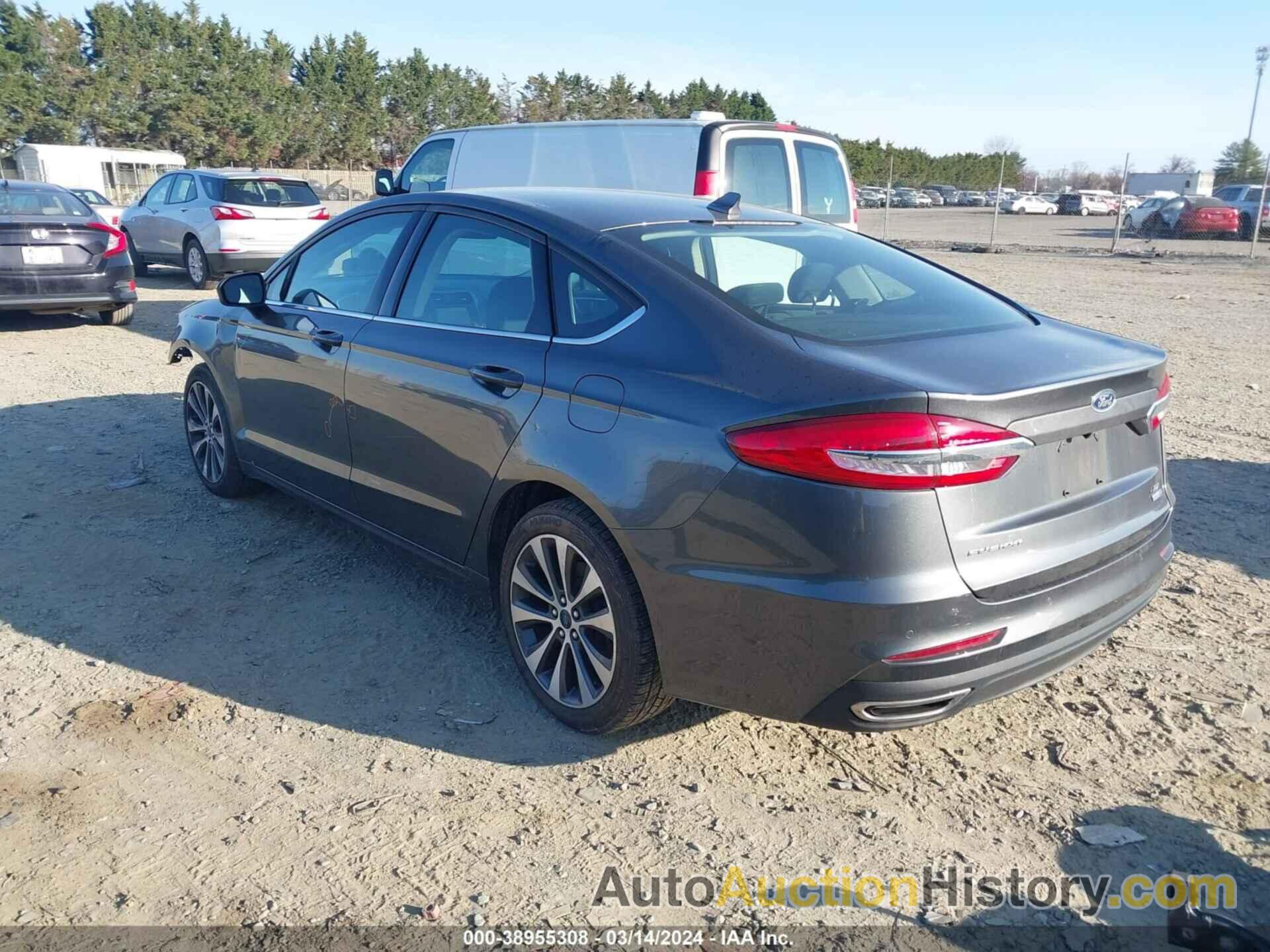 FORD FUSION SE, 3FA6P0T96LR254905