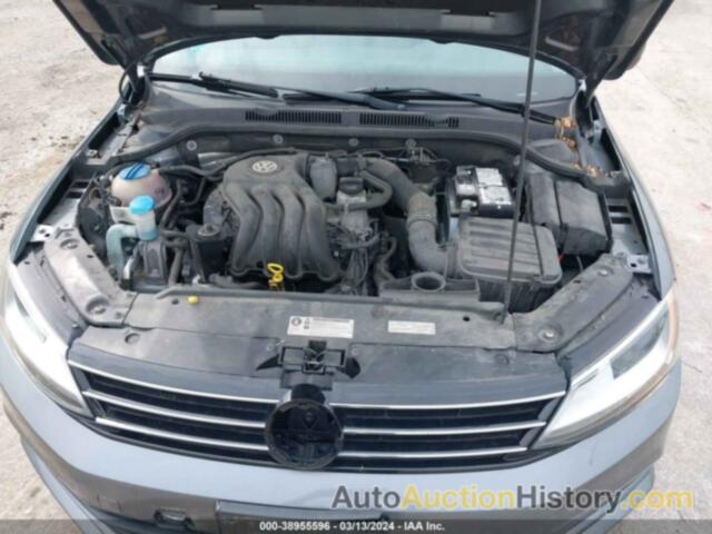 VOLKSWAGEN JETTA 2.0L S, 3VW2K7AJ8FM423785