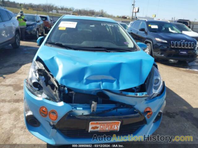 TOYOTA PRIUS C THREE, JTDKDTB3XF1107257