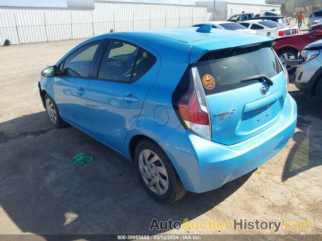 TOYOTA PRIUS C THREE, JTDKDTB3XF1107257