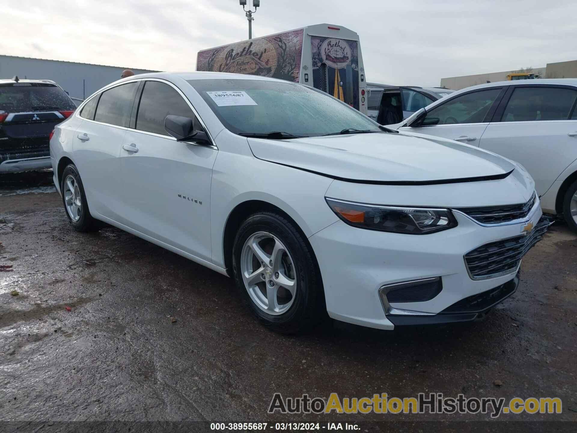 CHEVROLET MALIBU LS, 1G1ZB5ST5HF226431