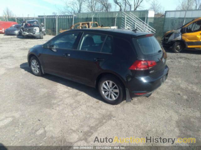 VOLKSWAGEN GOLF TSI S 4-DOOR, 3VW217AUXFM092818