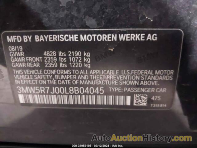 BMW 330XI, 3MW5R7J00L8B04045