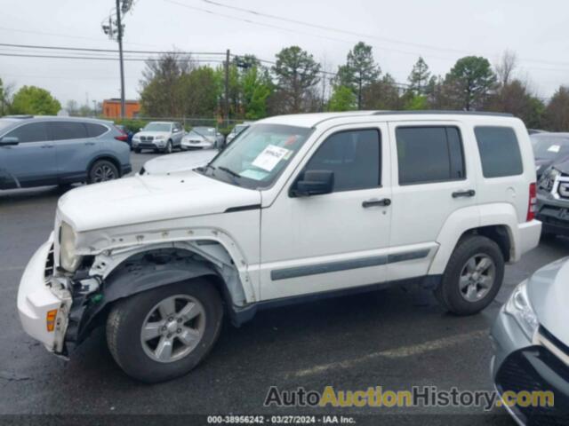 JEEP LIBERTY SPORT, 1J8GP28K99W552059