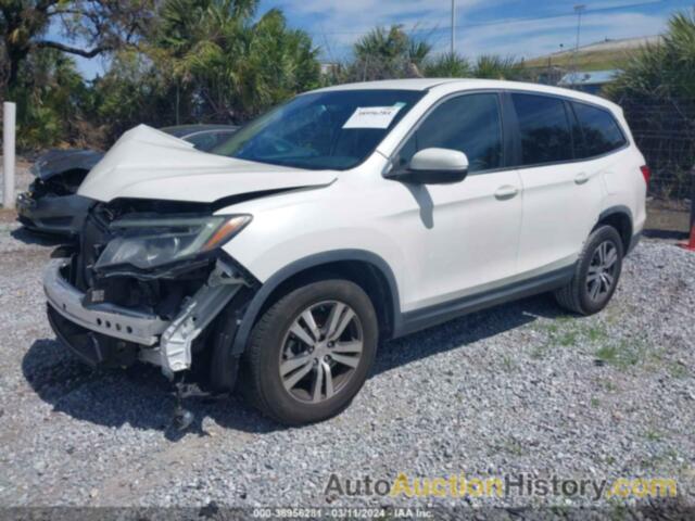 HONDA PILOT EX, 5FNYF6H3XHB070542