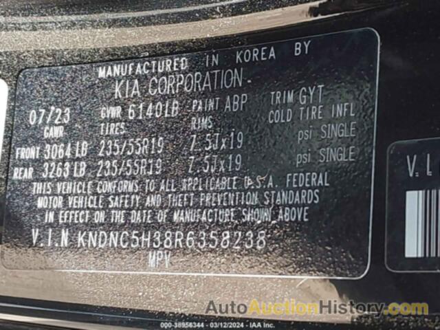 KIA CARNIVAL MPV EX, KNDNC5H38R6358238