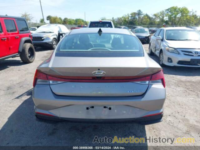 HYUNDAI ELANTRA HYBRID BLUE, KMHLM4AJ7PU043698