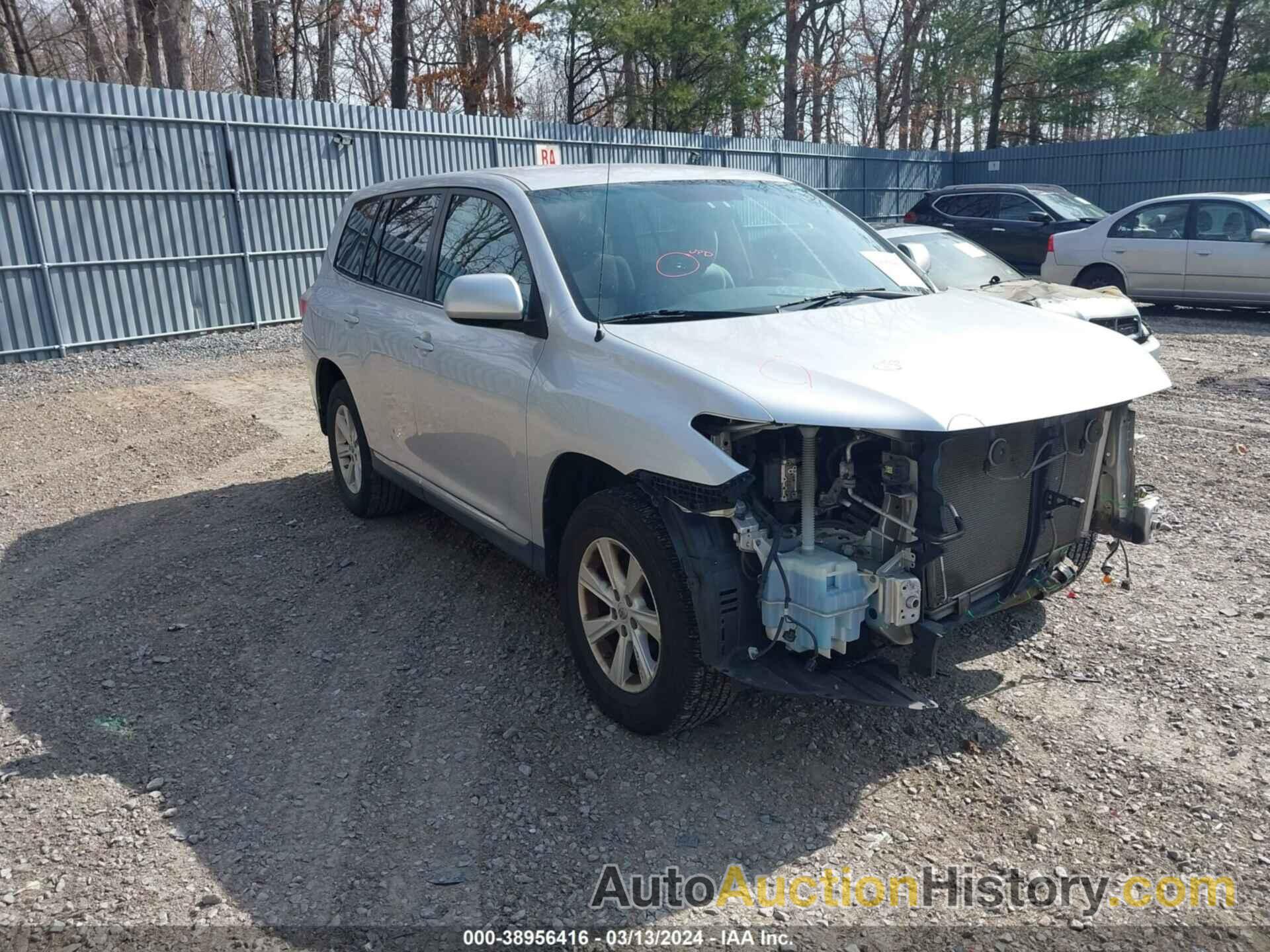 TOYOTA HIGHLANDER SE, 5TDZA3EH6BS016840