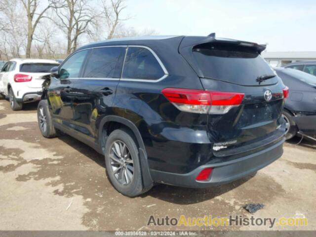 TOYOTA HIGHLANDER XLE, 5TDJZRFH6KS730880