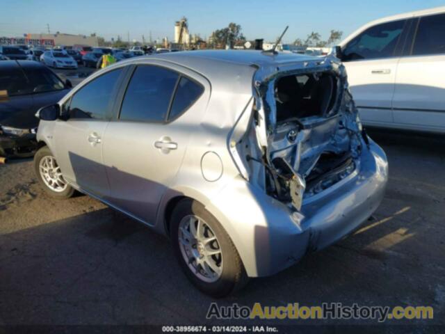 TOYOTA PRIUS C THREE, JTDKDTB38C1025555