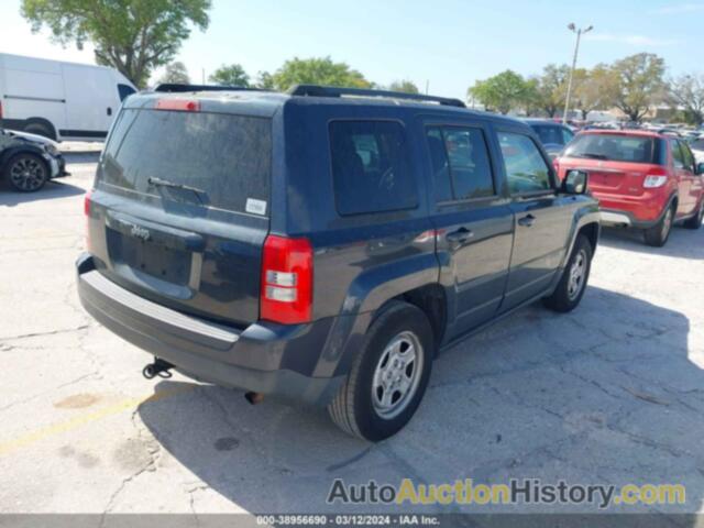 JEEP PATRIOT SPORT, 1C4NJPBA8ED522148