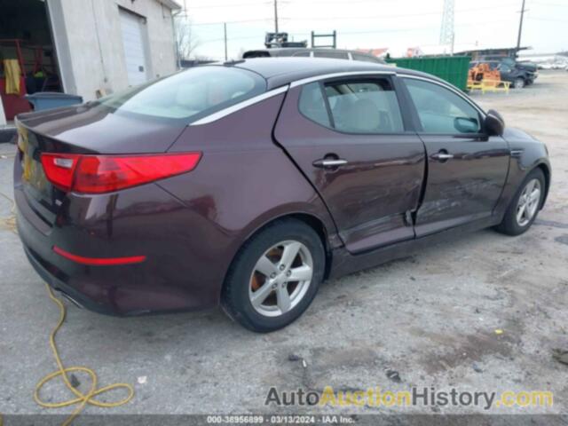 KIA OPTIMA LX, 5XXGM4A74FG376682