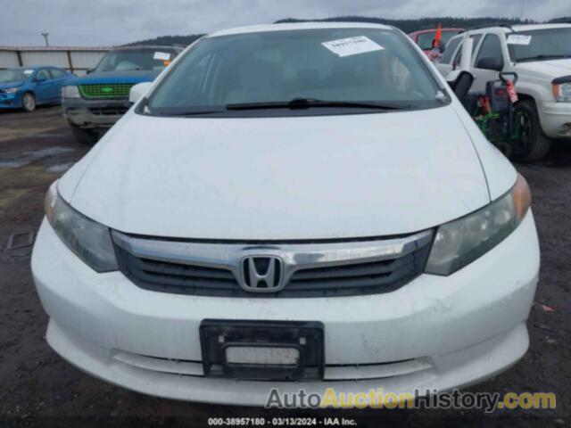 HONDA CIVIC LX, 2HGFB2F58CH318419