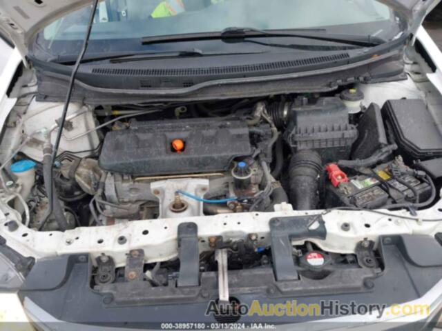 HONDA CIVIC LX, 2HGFB2F58CH318419