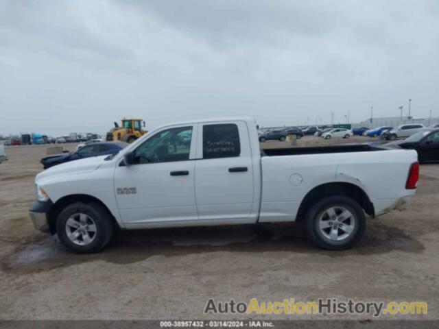 RAM 1500 TRADESMAN QUAD CAB 4X2 6'4 BOX, 1C6RR6FG1JS336323